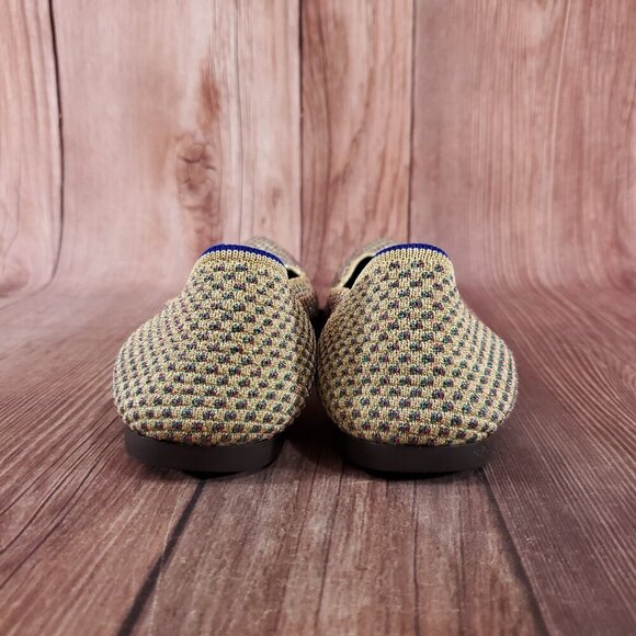 Rothys The Point Womens Size 9.5 Multi Metallic Knit Flats Shoes Retired - Picture 12 of 15